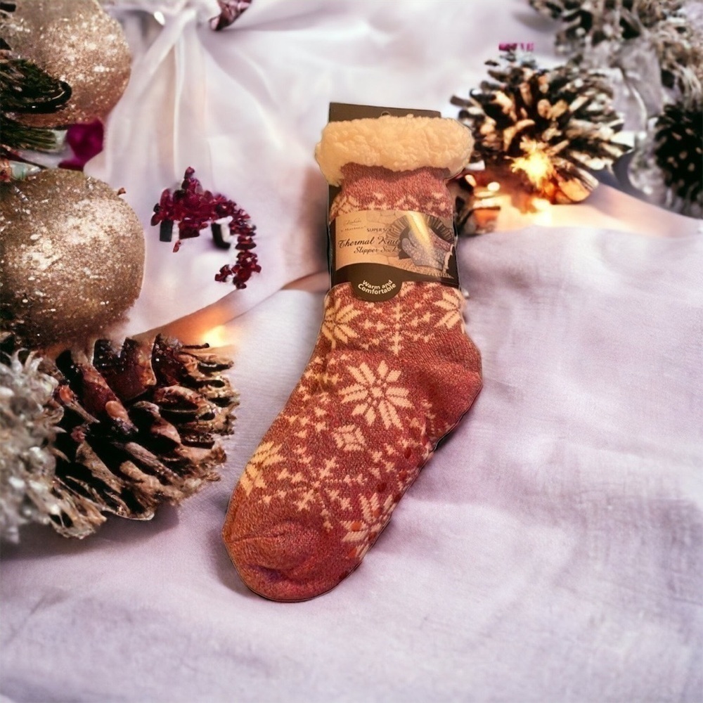 𝅺🎁 Super Soft Thermal Knit Slipper Socks 🎁